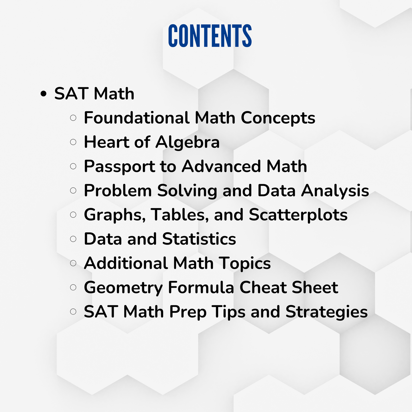 SAT MATH GUIDE