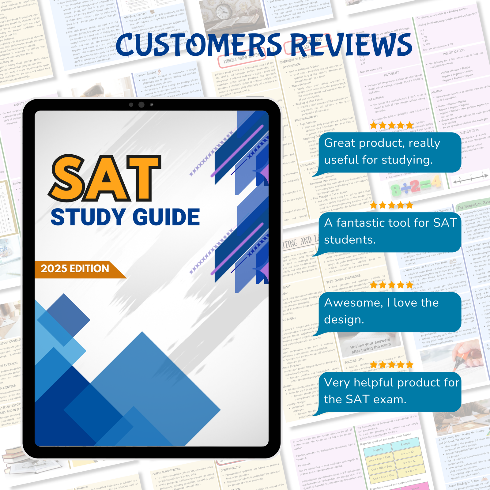 Official Digital SAT Study Guide 2025